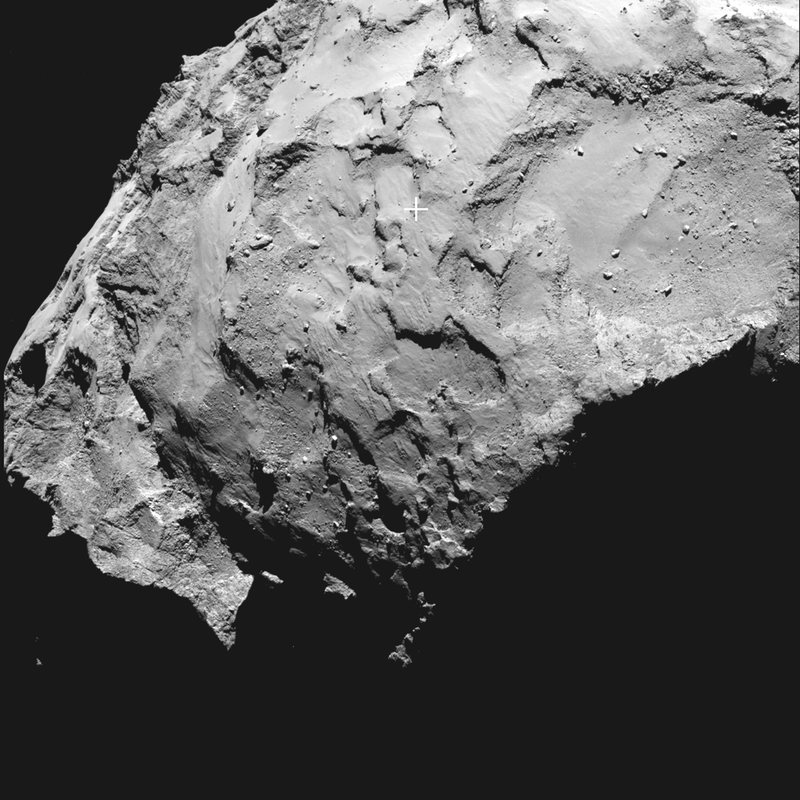 Illustration for article titled Anunciado el lugar del cometa 67P donde aterrizará la nave Rosetta